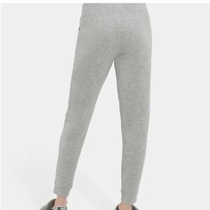 UGG Kylo Jogger Grey Ribbed Knit Pull On Stretch velvety soft  Sz M